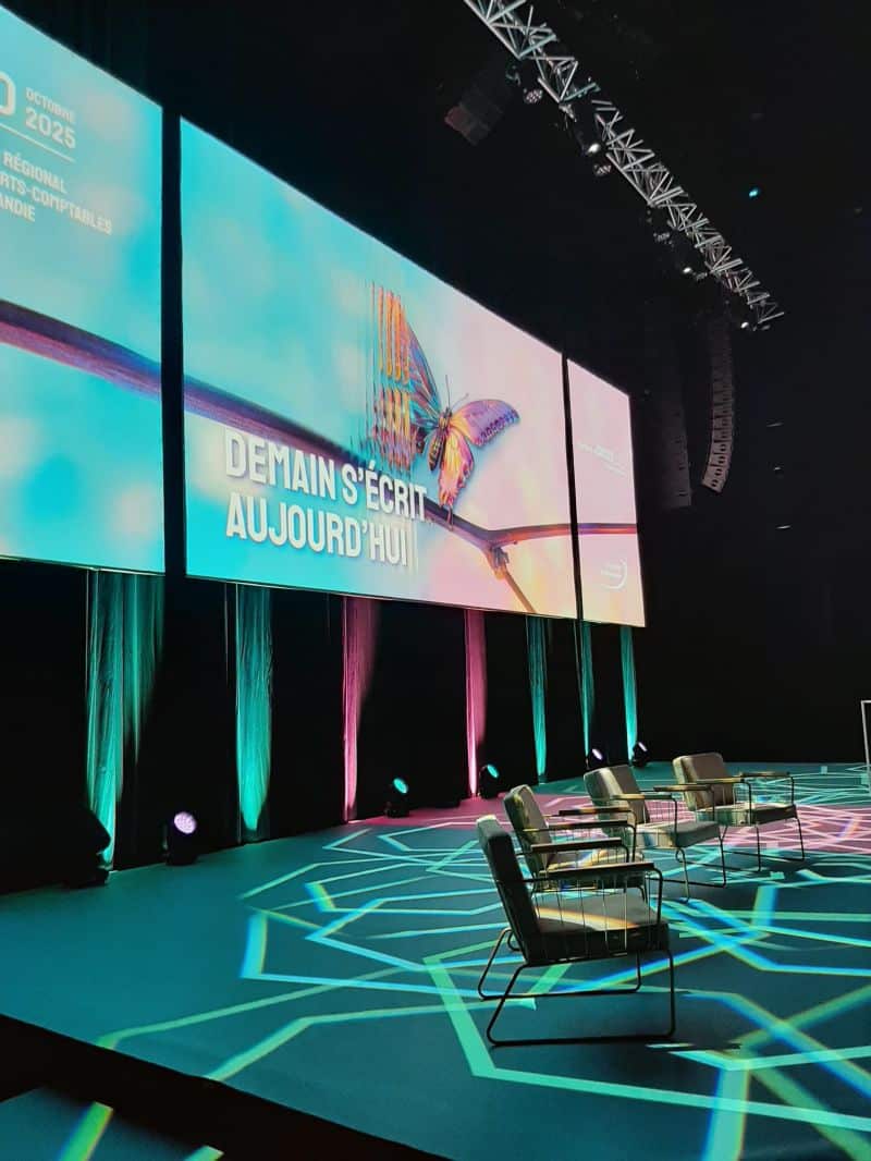 Identité graphique du congres des experts comptable de normandie