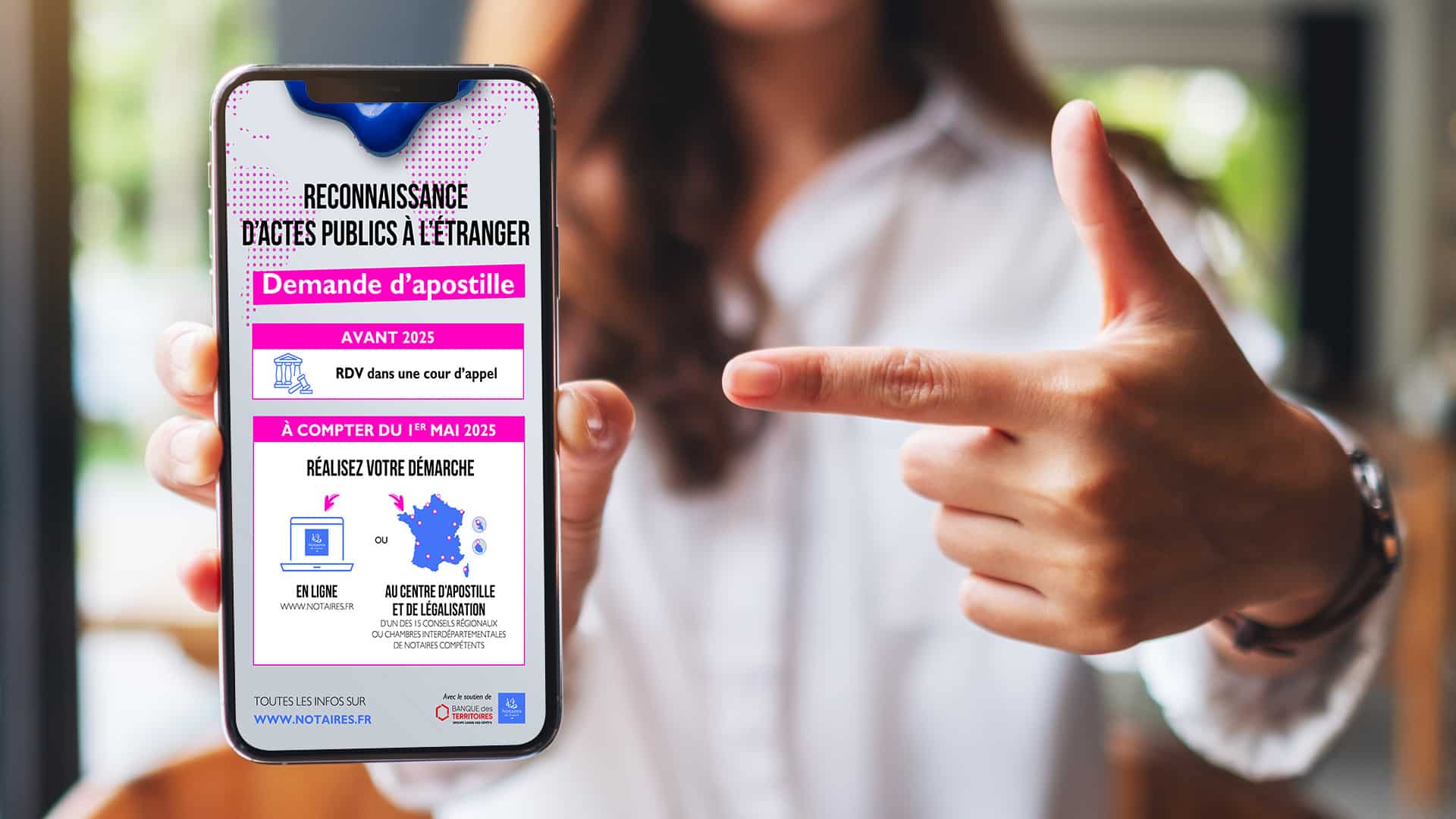 apostille conseil supérieur du notariat