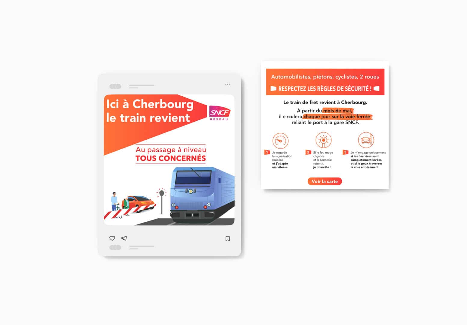 Campagne de communication digitale SNCF Reseau